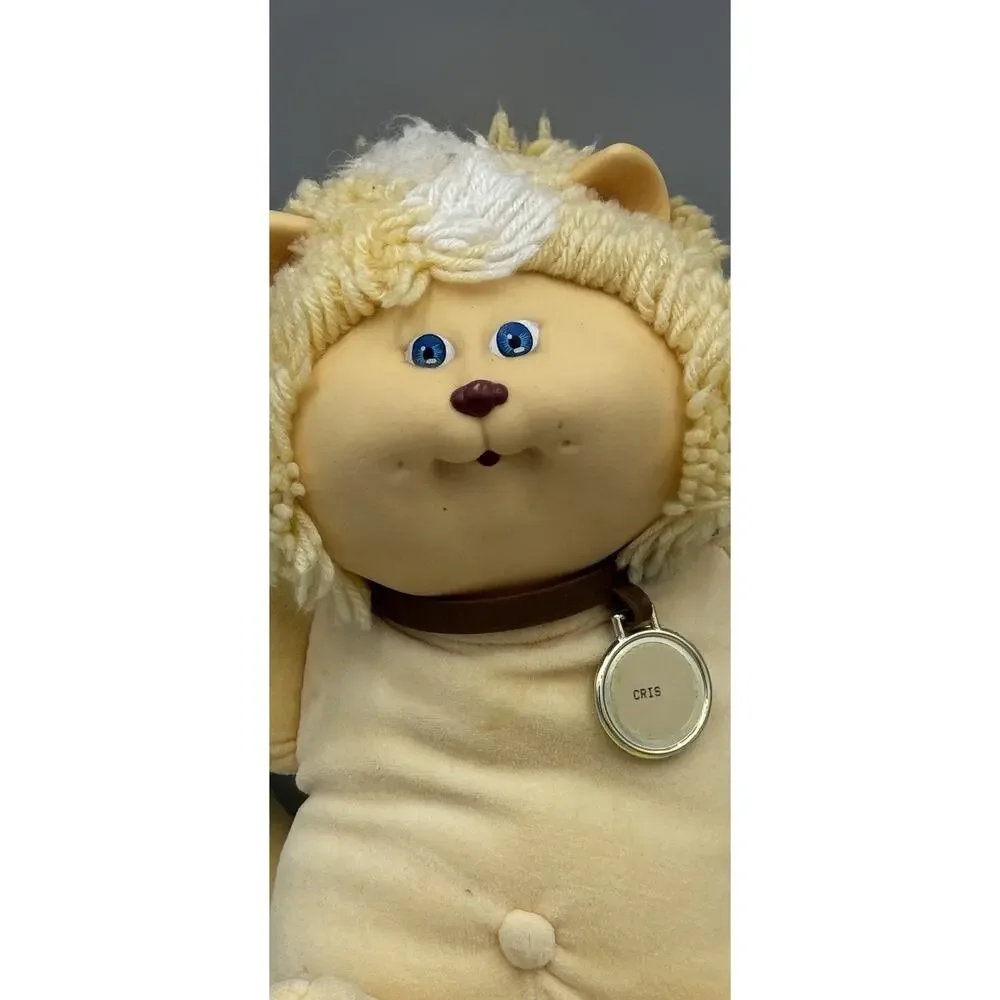 Vintage Cabbage Patch Kids Koosas Cat Doll Lion 12 Inch